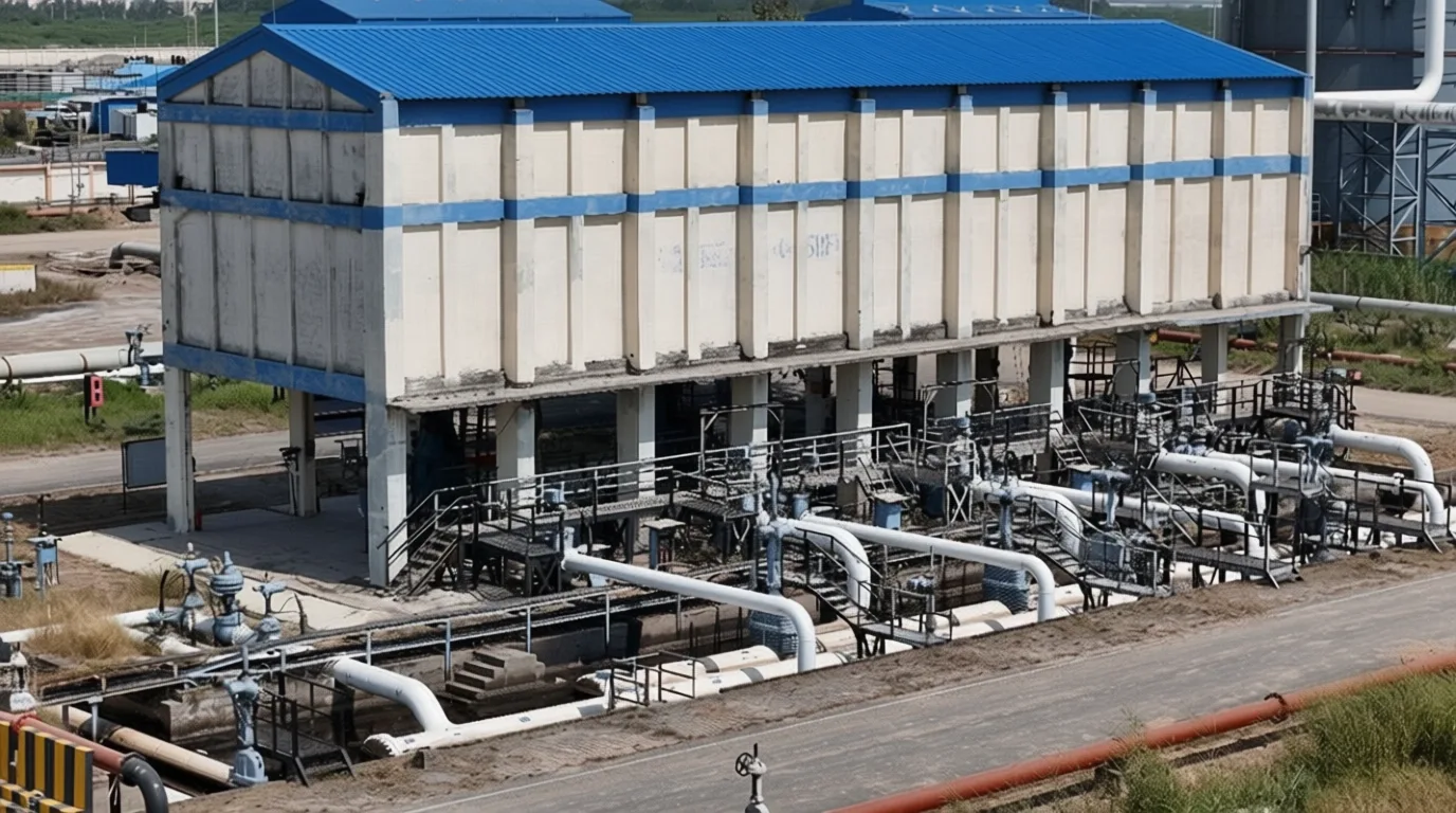 Combined Oil & Gas Station Works